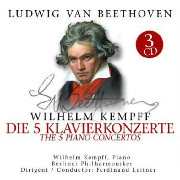 Wilhelm Kempff - Beethoven:5 Klavierkonzerte/5 - Music & Performance - CD