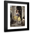 thumbnail image 1 of Wilhelm Marstrand 11x14 Black Modern Framed Museum Art Print Titled - An Italian Woman in the Way to the Carnival (1835 - 1873), 1 of 5