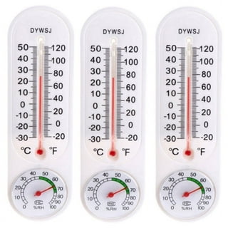 Fancy B12ph Wall Hang Thermometer Indoor Outdoor Garden House Garage Office Room Hung, Size: 22