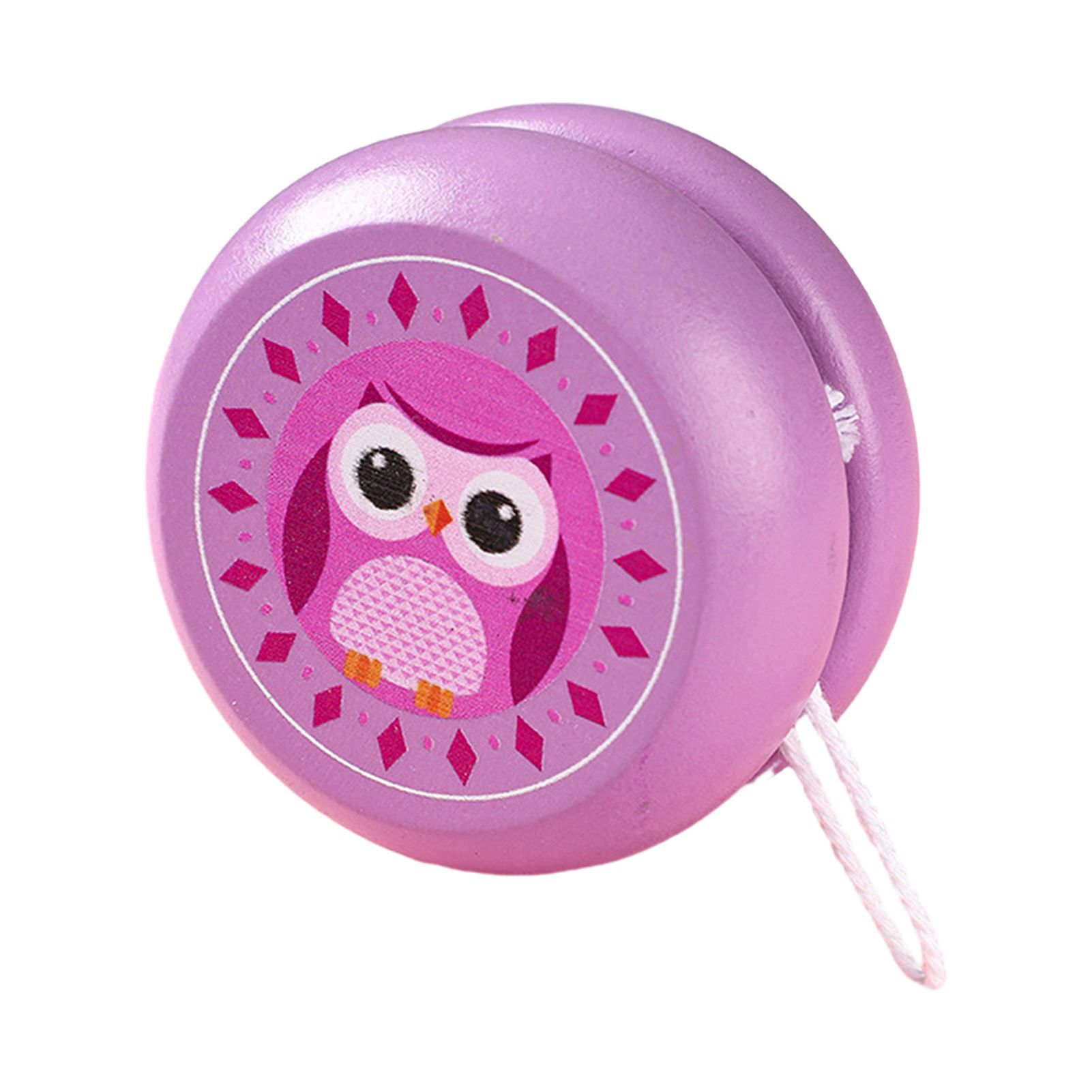 Wilitto Kids Yoyo Toy with String Colorful Cartoon Trick Yoyo