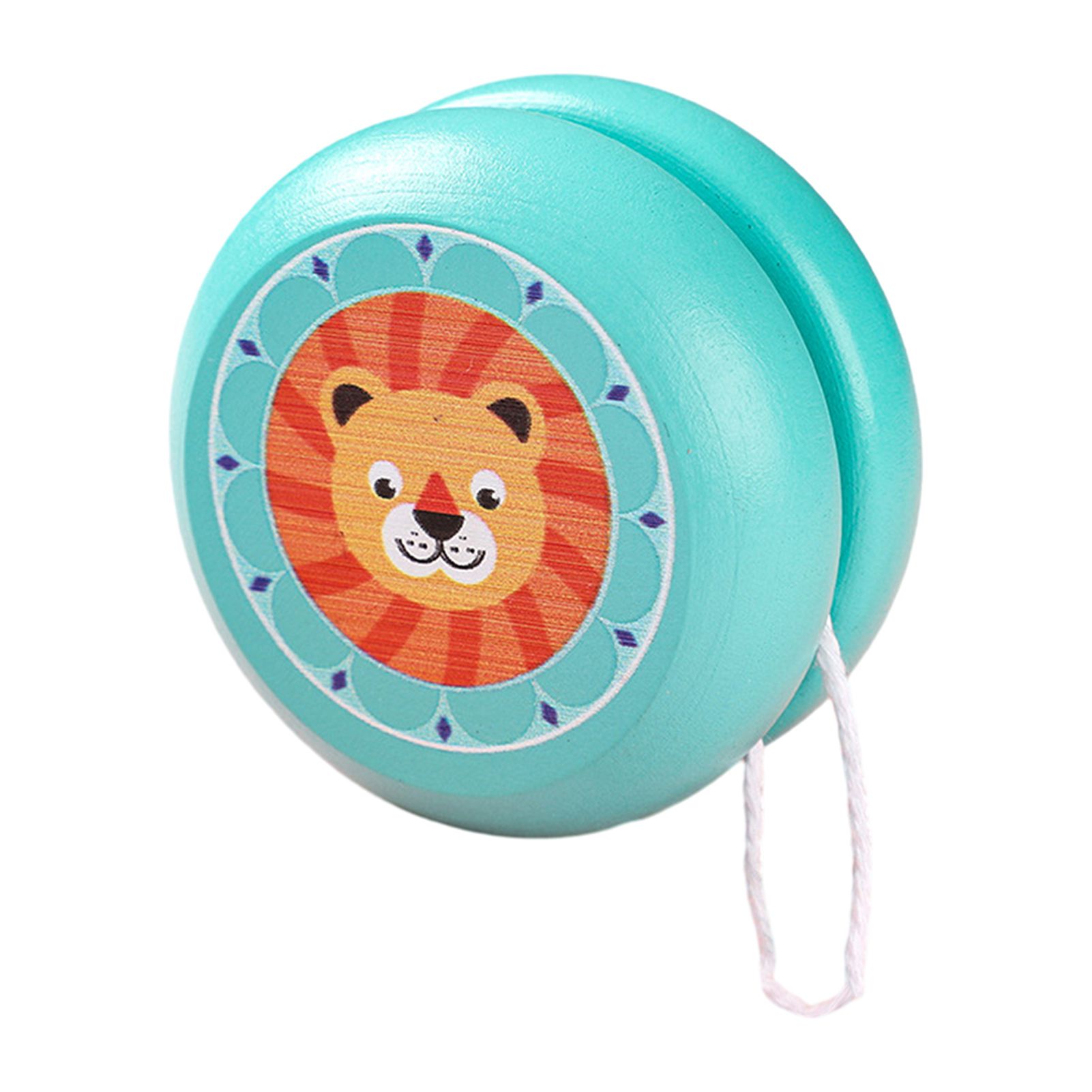 Wilitto Kids Yoyo Toy with String Colorful Cartoon Trick Yoyo