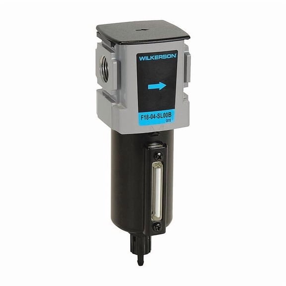 Compressed Air Filter, 5 micron Rating, Max. Flow - Air Treatment: 130 cfm