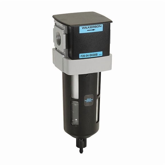 Wilkerson Compressed Air Filter,5 micron Rating F28-06-SK00B