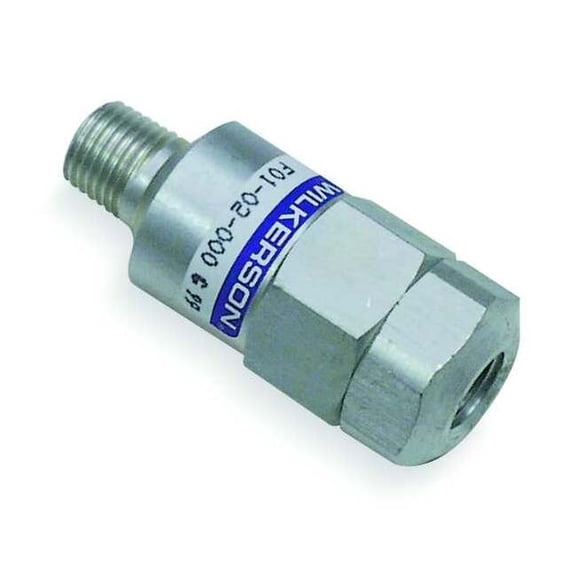 Wilkerson Filter,1/4" NPT,17 cfm,5 micron F01-02-000