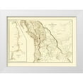 thumbnail image 1 of Wilkes 18x14 White Modern Wood Framed Museum Art Print Titled - North America Oregon Territory United States, 1 of 4