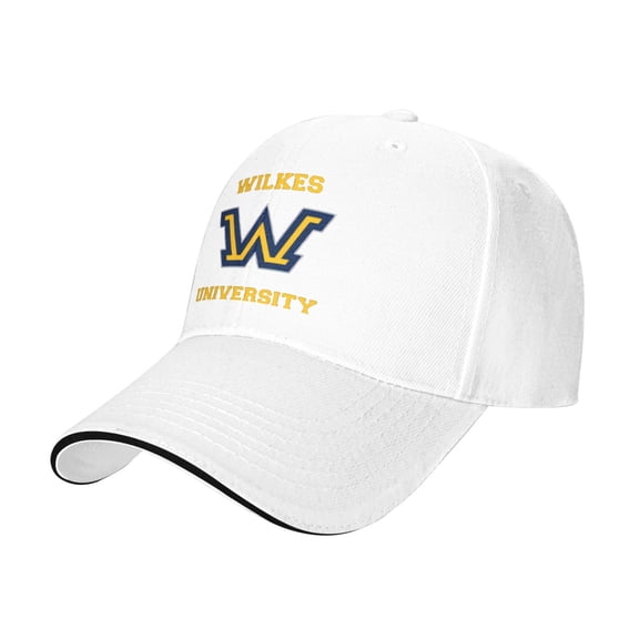 Wilkes University Casual Sandwich Baseball Cap Adjustable For Men For Women