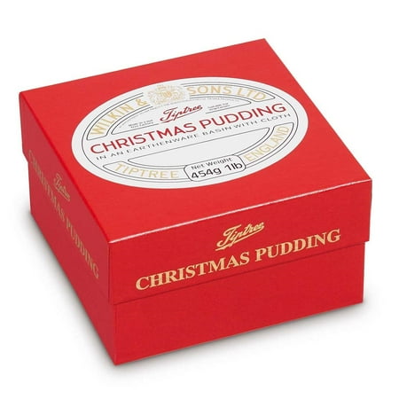 Wilkin & Sons Ltd. Tiptree Boxed Christmas Pudding in Earthenware, 1 Lb