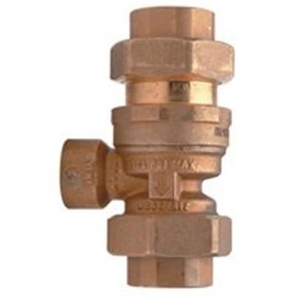 Wilkins 34-760 0.75 in. Dual Check Valve Assembly with Intermediate Atmospheric Vent