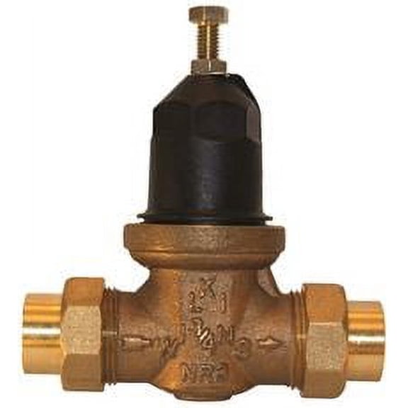 Wilkins Model Nr3 Pressure Reducing Valve With Integral Bypass Check Valve And Strainer, 1-1/4 In., Lead Free