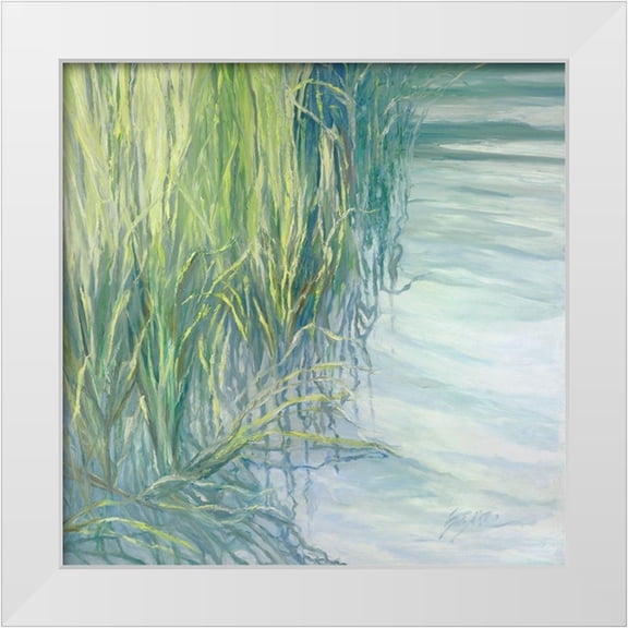 Wilkins, Suzanne 12x12 White Modern Wood Framed Museum Art Print Titled - Sweetgrass