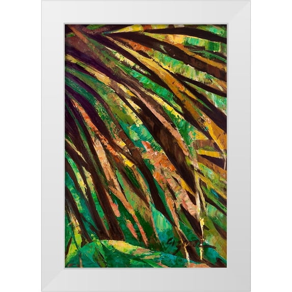 Wilkins, Suzanne 17x24 White Modern Wood Framed Museum Art Print Titled - Las Palmas I