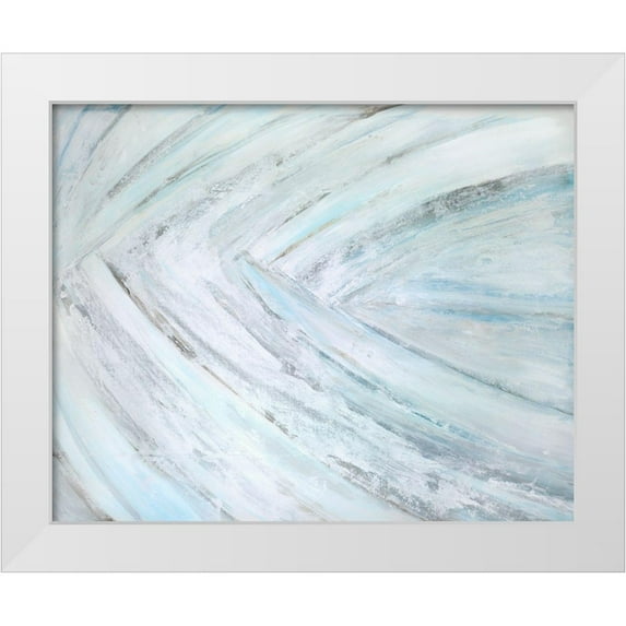 Wilkins, Suzanne 18x15 White Modern Wood Framed Museum Art Print Titled - Soft Fronds IV
