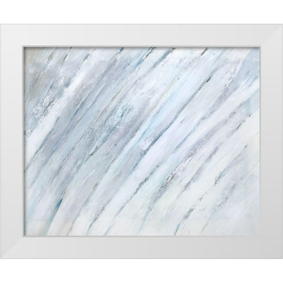 Wilkins, Suzanne 18x15 White Modern Wood Framed Museum Art Print Titled - Soft Fronds I