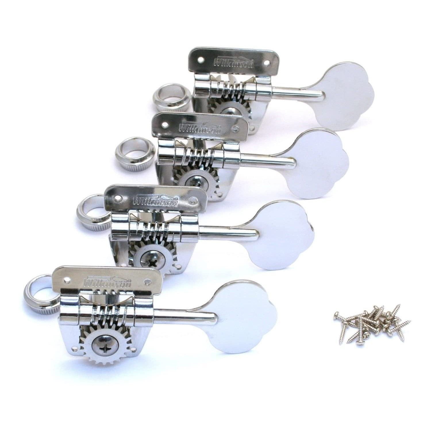 Wilkinson Bass Guitar Tuning Pegs WJBL200 Chrome Machine Heads