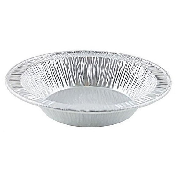 Wilkinson D&W Fine Pack Wilkinson A96 4 1/4" Medium (0.66"D) Foil Tart Pan 25PK - Aluminum Mini-Pie Tin (pack of 25)