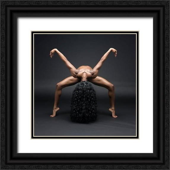 Wilkinson, Hugh 26x26 Black Ornate Wood Framed with Double Matting Museum Art Print Titled - X Factor