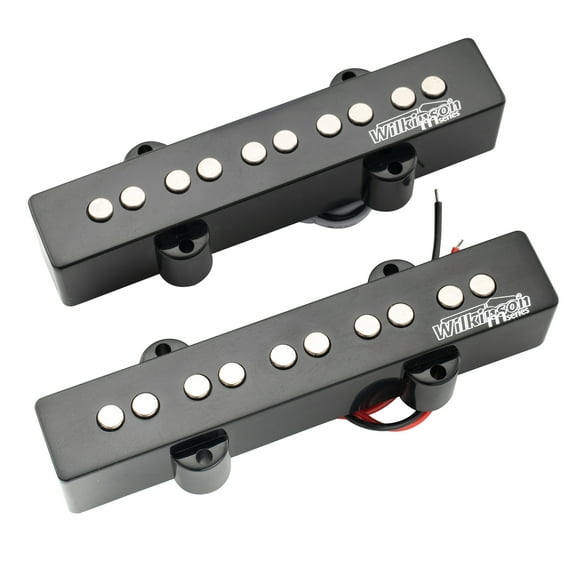 Wilkinson M-series WOJB5 Variable Gauss Vintage Tone Ceramic Single Coil Pickups Set for 5-string Jazz Bass