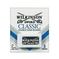 thumbnail image 1 of Wilkinson Sword CLASSIC Double Edge Razor Blades (5 packs of 5 = 25 Blades), 1 of 3