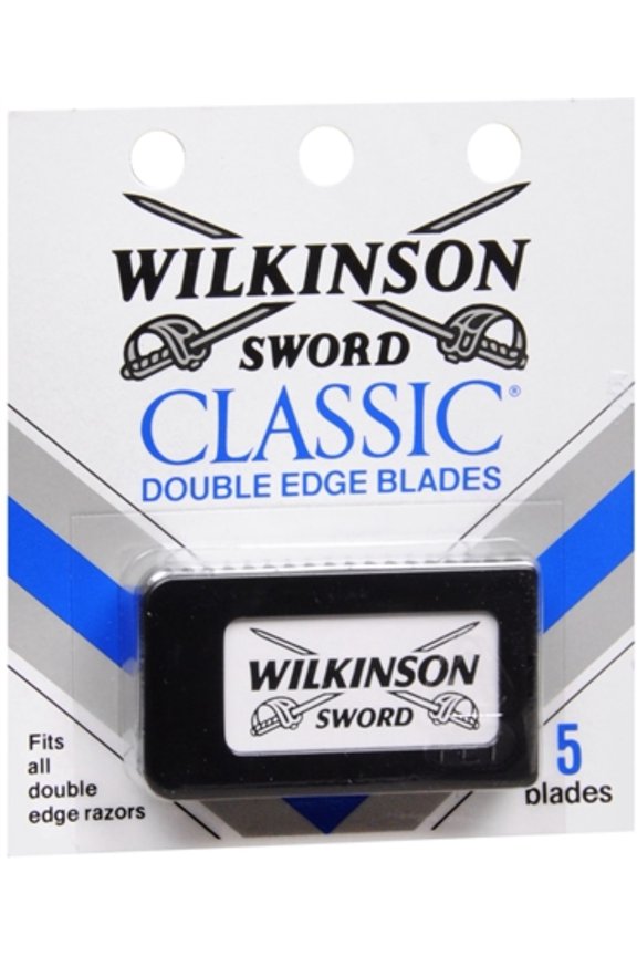 Classic Double Edge Blades, 5 ea