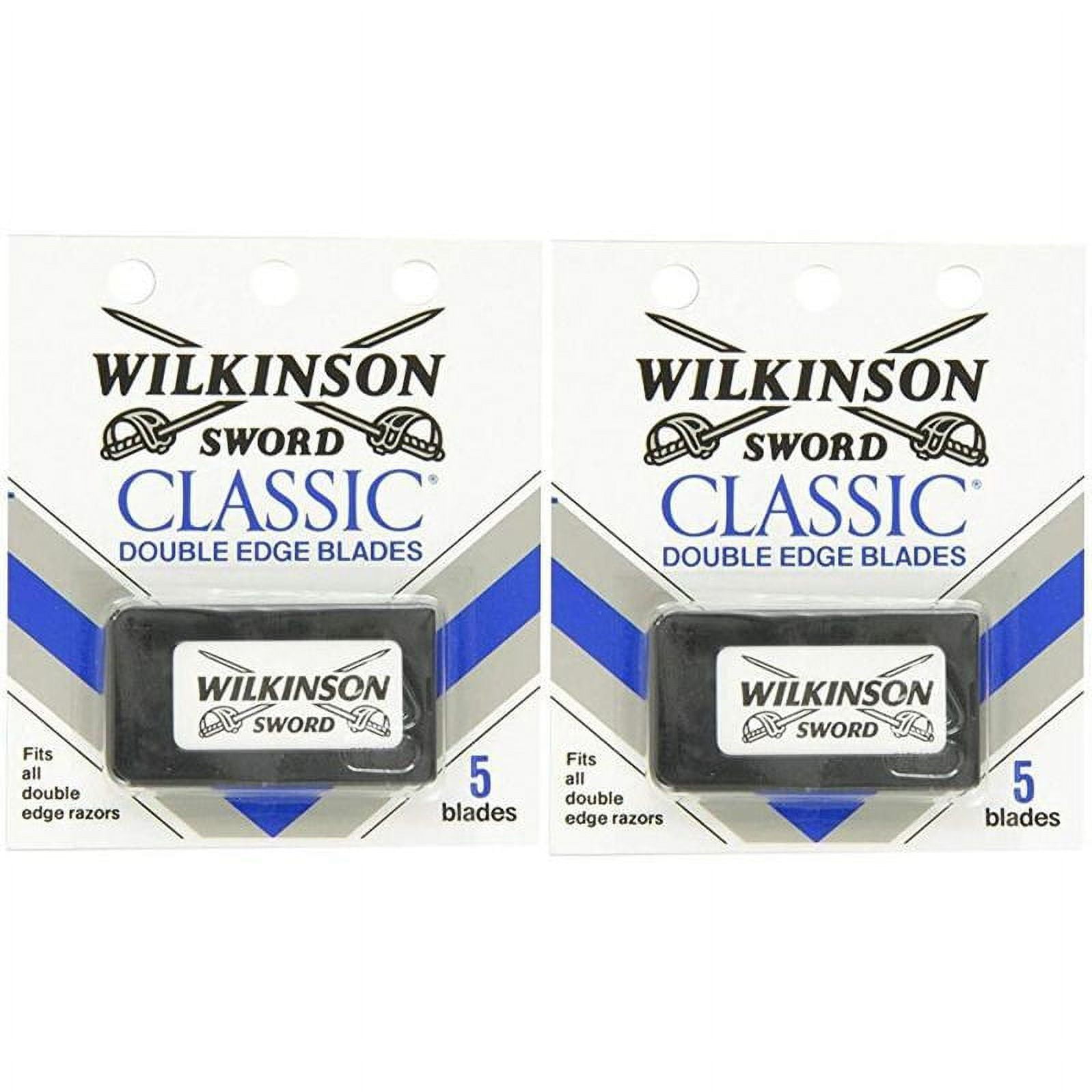 Wilkinson Sword Classic Double Edge Blades (Pack of 2) - Walmart.com
