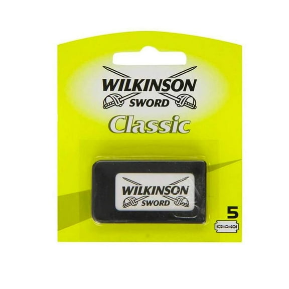 Wilkinson Sword Classic Double Edge Refill Blades, 5 count