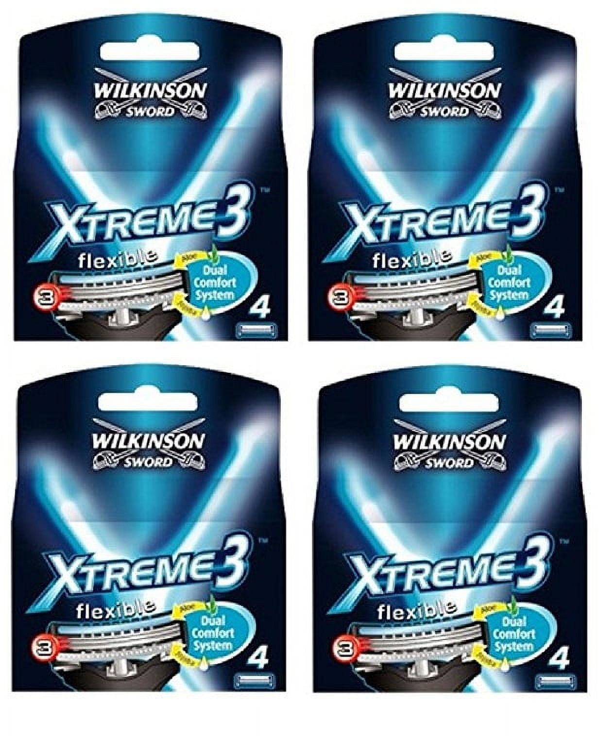 16 Wilkinson Tech3 Blades Shaver 4 Cartridges Refills Fit Schick Subzero Razor - View #14