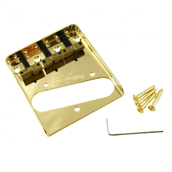 Wilkinson Vintage Style Bridge For Fender Telecaster, Gold