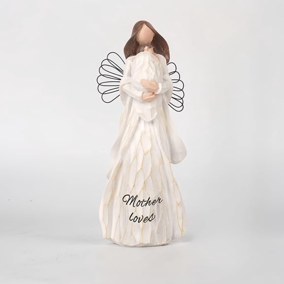 Will Art Museum Guardian Angel Statue Gift, Healing Angel Figurines, Praying Angel Figurine/Sculpture, Memorial Angel Gifts for Women, Cherubs Decor for Christmas, Thanksgiving, Birthday Y101