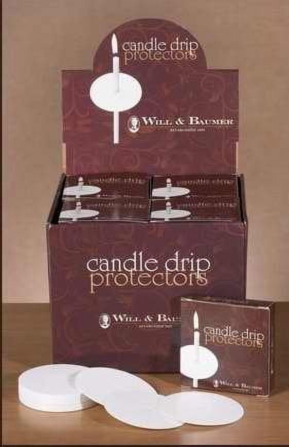 Will & Baumer 60403 Candle Paper Drip Protectors 3 In. Dia - Walmart.com