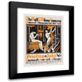 thumbnail image 1 of Will Bradley 11x14 Black Modern Framed Museum Art Print Titled - Ault and Wiborg, Ad. 114 (1890-1913), 1 of 5