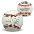 thumbnail image 1 of Will Clark San Francisco Giants Autographed MLB Signed Baseball THRILL Inscription TRISTAR Authenticated With UV Display Case, 1 of 2