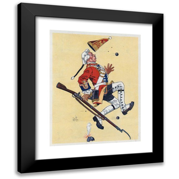 Will Crawford 12x14 Black Modern Framed Museum Art Print Titled - What Our Forefathers Did to ‘Special Privilege’ (1912)