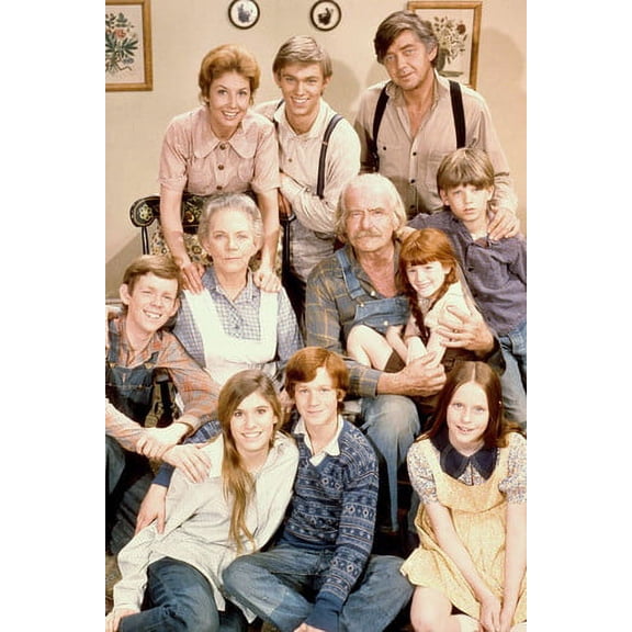 Will Geer Michael Learned Ralph Waite Richard Thomas The Waltons 24X36 Poster