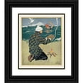 thumbnail image 1 of Will Hammell 12x14 Black Ornate Wood Framed Double Matted Museum Art Print Titled: A Mid-Winter Martyr (1914), 1 of 5