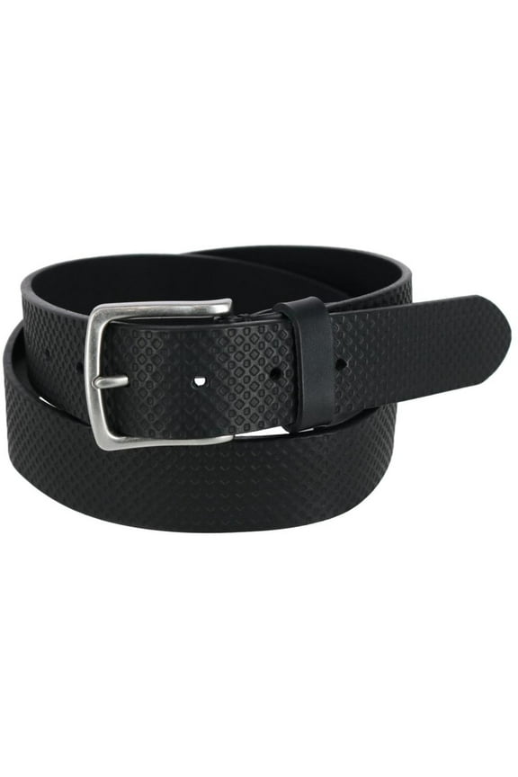 Embossed Geometric Belt (Men)