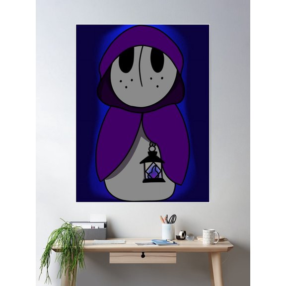 Will-O-Wisp Fred Poster Wall Art, Modern Wall Decor For Living Room Bedroom, 16x24 UNFRAMED