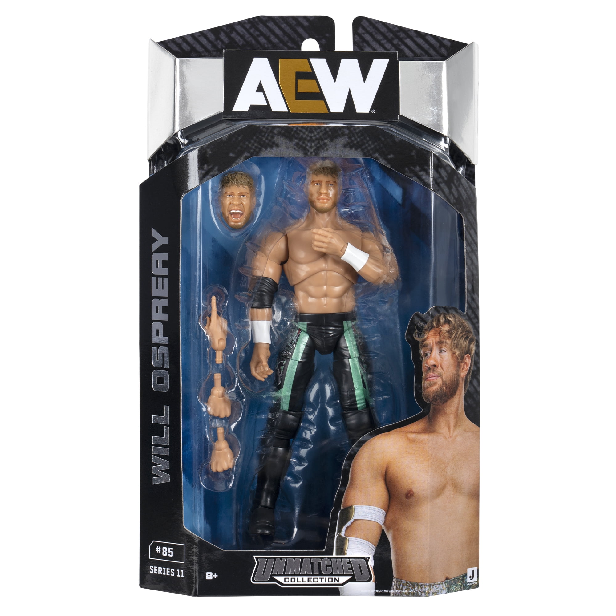 Will Ospreay - AEW Unmatched Series 11 Jazwares AEW Toy Wrestling