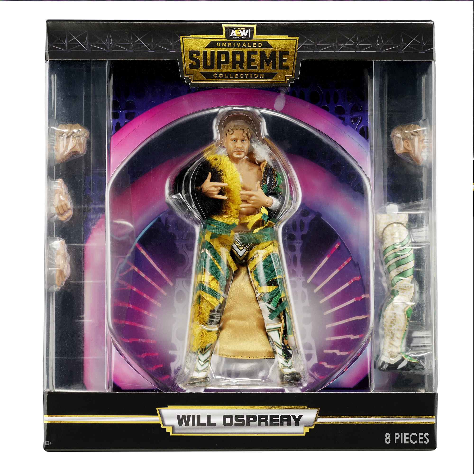 Will Ospreay (Green & Yellow) - AEW Supreme Exclusive Jazwares AEW