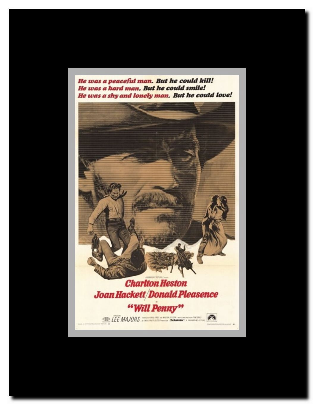 Will Penny Framed Movie Poster