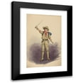 thumbnail image 1 of Will R. Barnes 11x14 Black Modern Framed Museum Art Print Titled - Act I-12 U.S. Soldiers (1913), 1 of 5
