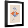 thumbnail image 1 of Will R. Barnes 11x18 Black Modern Framed Museum Art Print Titled - Costume for Girls in Red, White, and Blue (1922), 1 of 5