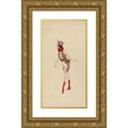 thumbnail image 1 of Will R. Barnes 11x18 Gold Ornate Wood Frame and Double Matted Museum Art Print Titled - 86-Checkboards (1912 - 1924), 1 of 4