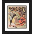 thumbnail image 1 of Will R. Barnes 12x14 Black Ornate Wood Framed Double Matted Museum Art Print Titled: To Date, New Year, Number (1895), 1 of 5