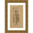 thumbnail image 1 of Will R. Barnes 12x18 Gold Ornate Wood Frame and Double Matted Museum Art Print Titled - C-Golden Man (1919 - 1920), 1 of 4