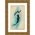 thumbnail image 1 of Will R. Barnes 12x18 Gold Ornate Wood Frame and Double Matted Museum Art Print Titled - Movie, 8 (1912 - 1924), 1 of 4