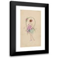 thumbnail image 1 of Will R. Barnes 14x24 Black Modern Framed Museum Art Print Titled - 6-Orchids (1919 - 1920), 1 of 5