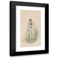 thumbnail image 1 of Will R. Barnes 14x24 Black Modern Framed Museum Art Print Titled - Small Town Cut-Up (1922 - 1923), 1 of 5