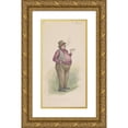 thumbnail image 1 of Will R. Barnes 14x24 Gold Ornate Framed and Double Matted Museum Art Print Titled - And Tani (1922 - 1923), 1 of 4