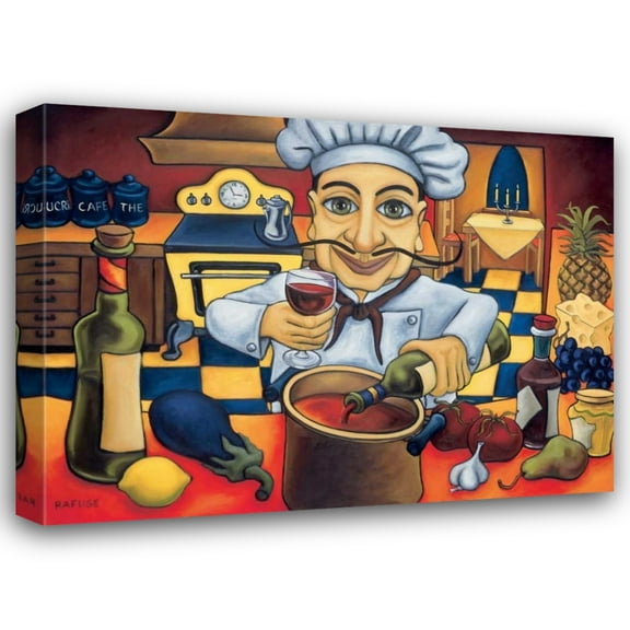 Will Rafuse 18x14 Gallery Wrapped Canvas Wall Art Titled - Pierino
