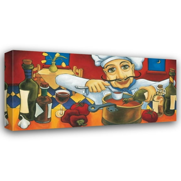 Will Rafuse 40x22 Gallery Wrapped Canvas Wall Art Titled - Eduardo